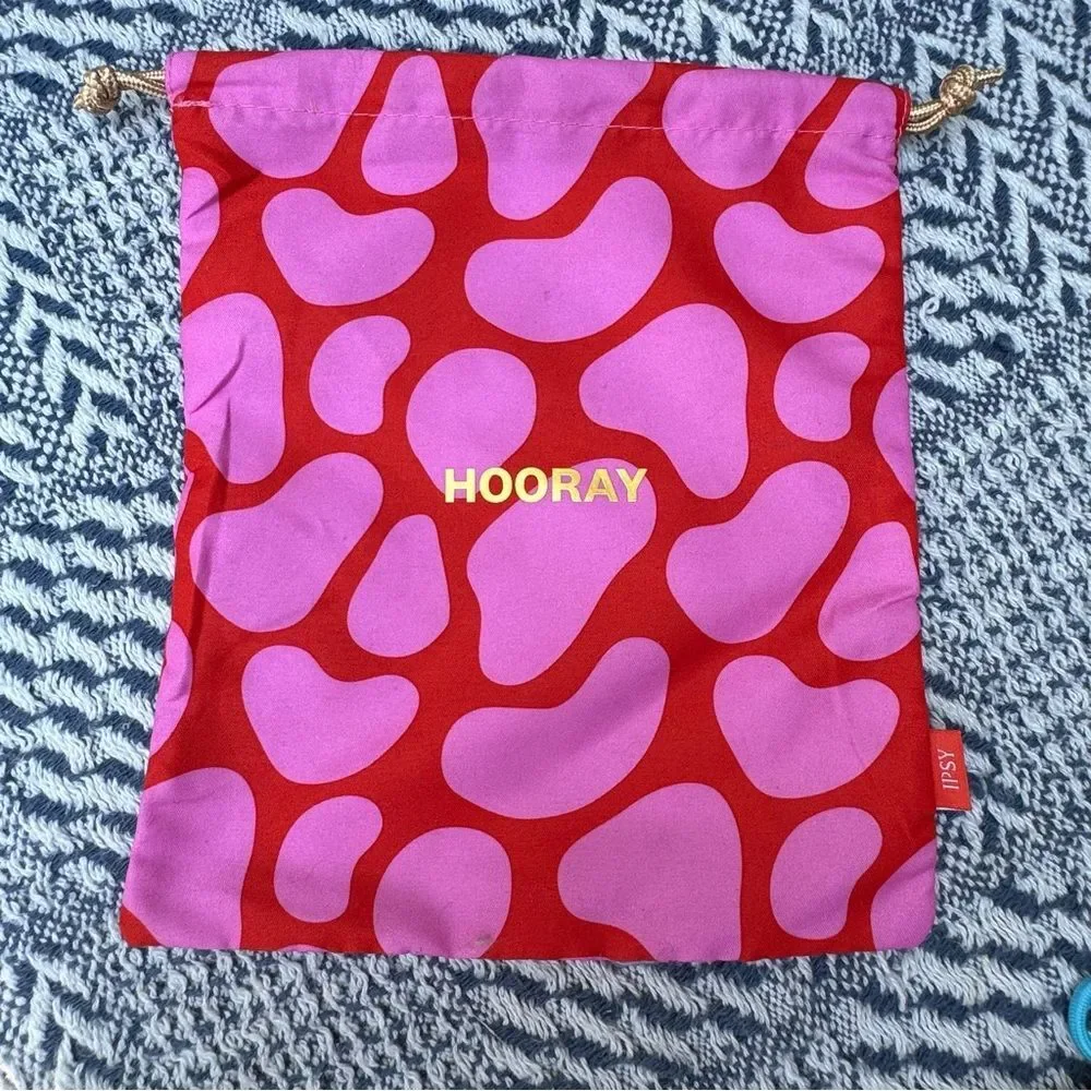 New Ipsy Colorful Drawstring Pouches Set - Picture 2 of 11